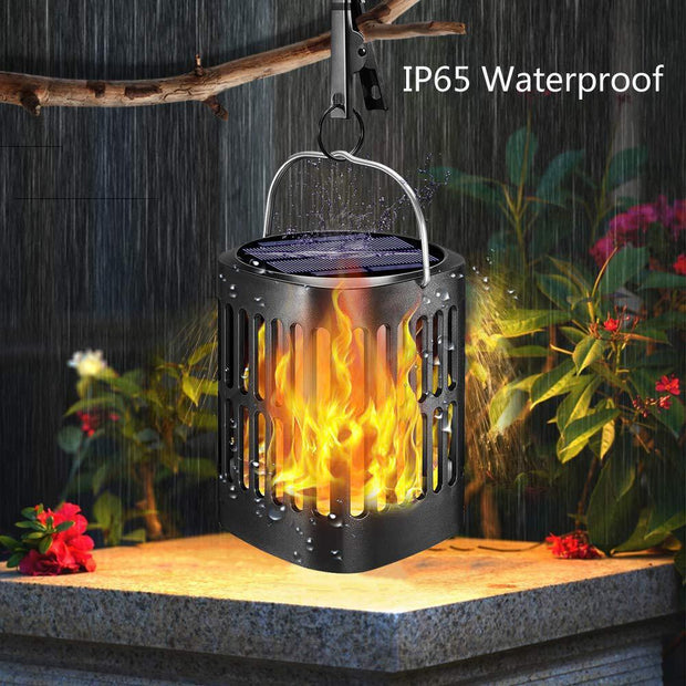 Outdoor landscaping solar power lighting