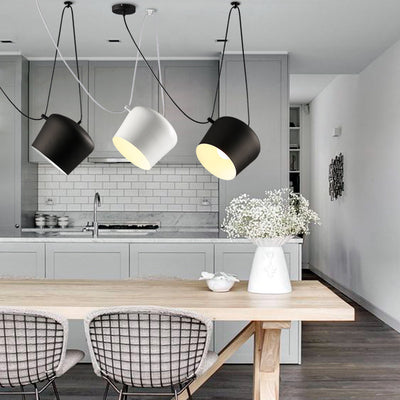 Modern LED snare chandelier for restaurants and households