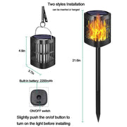 Outdoor landscaping solar power lighting