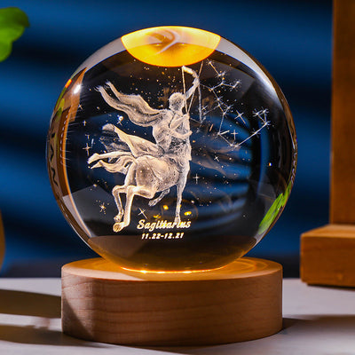 3D Sagittarius Zodiac Sign